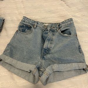 Zara denim shorts
